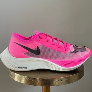 Nike ZoomX Vaporfly NEXT% Pink Blast Shoes | Mens 12, Marathon Racer EUC Worn 1X